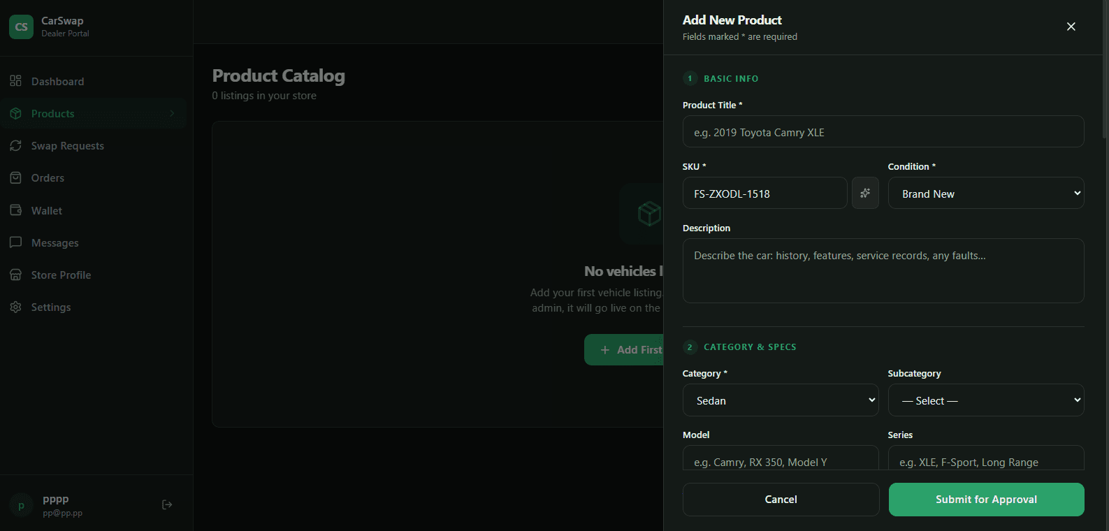 CarSwap screenshot 2