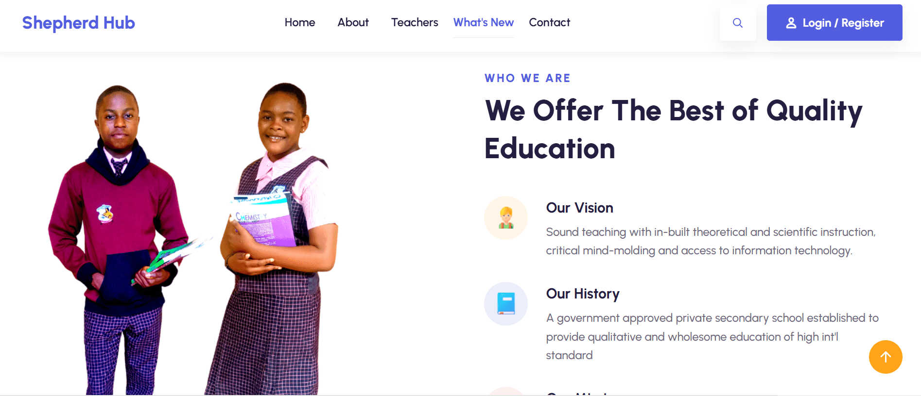 Shepherd College LMS Portal screenshot 3