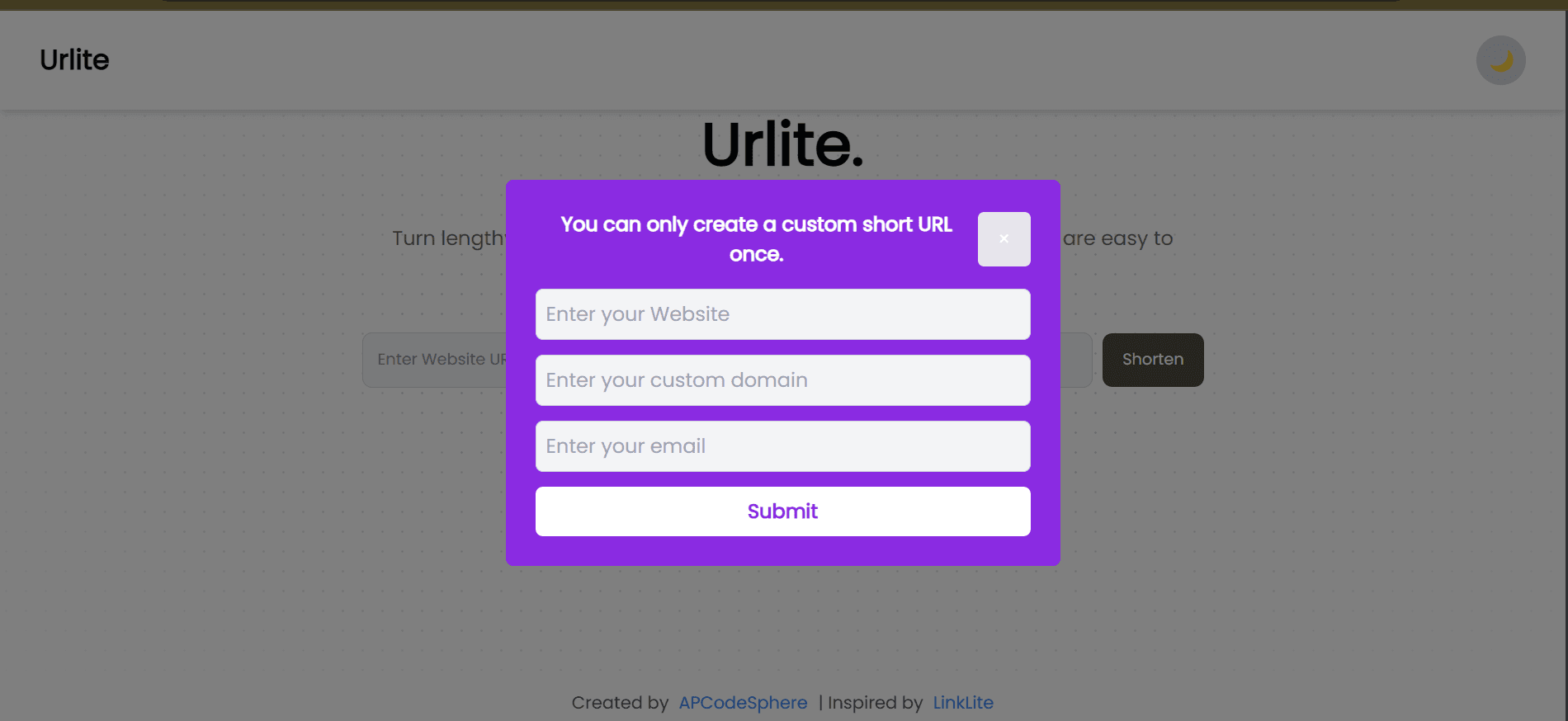 Urlite screenshot 3