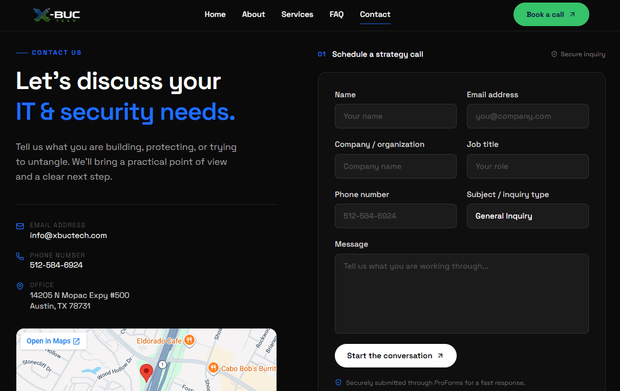 XBUC TECH screenshot 2